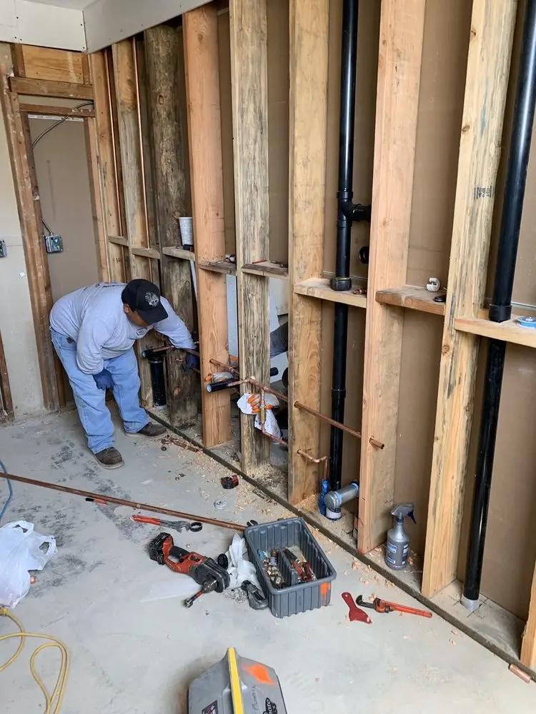 Commercial rough-in plumbing for Gas Line Repair in Wildwood Park